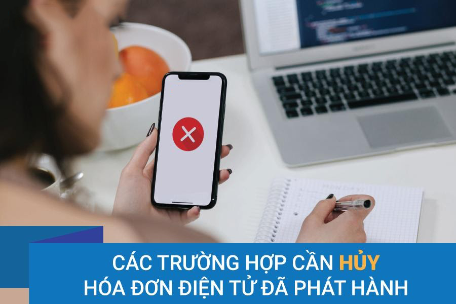 Hóa đơn điện tử vnpt, cách cách hủy hóa đơn điện tử đã phát hành