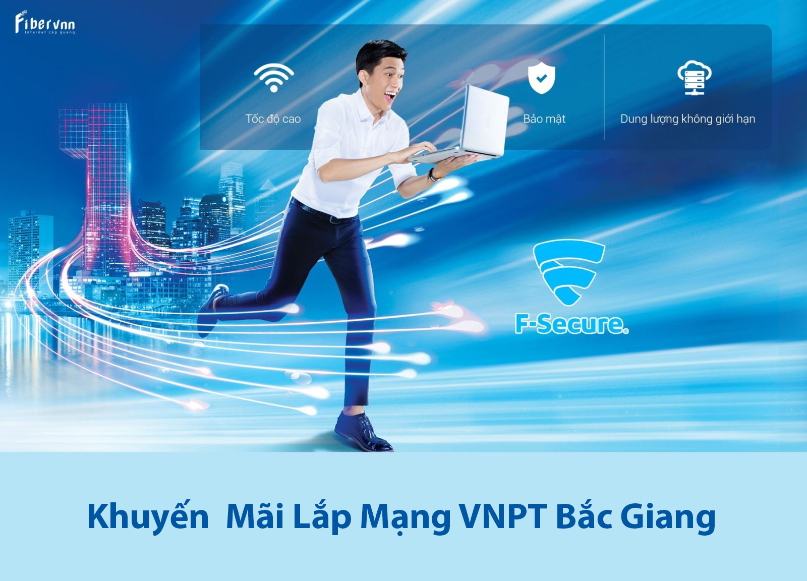 Khuyến mại Lắp mạng cáp quang Internet VNPT Bắc Giang