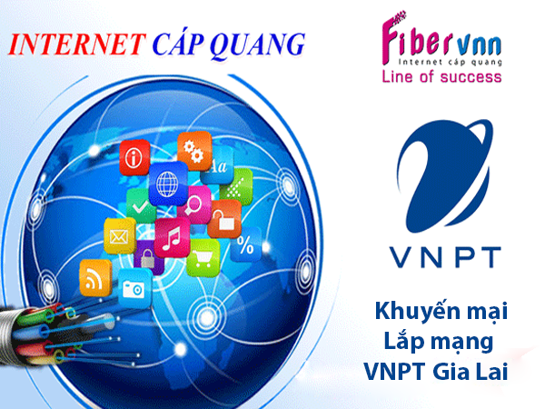 Khuyến mại Lắp mạng cáp quang Internet VNPT Gia Lai