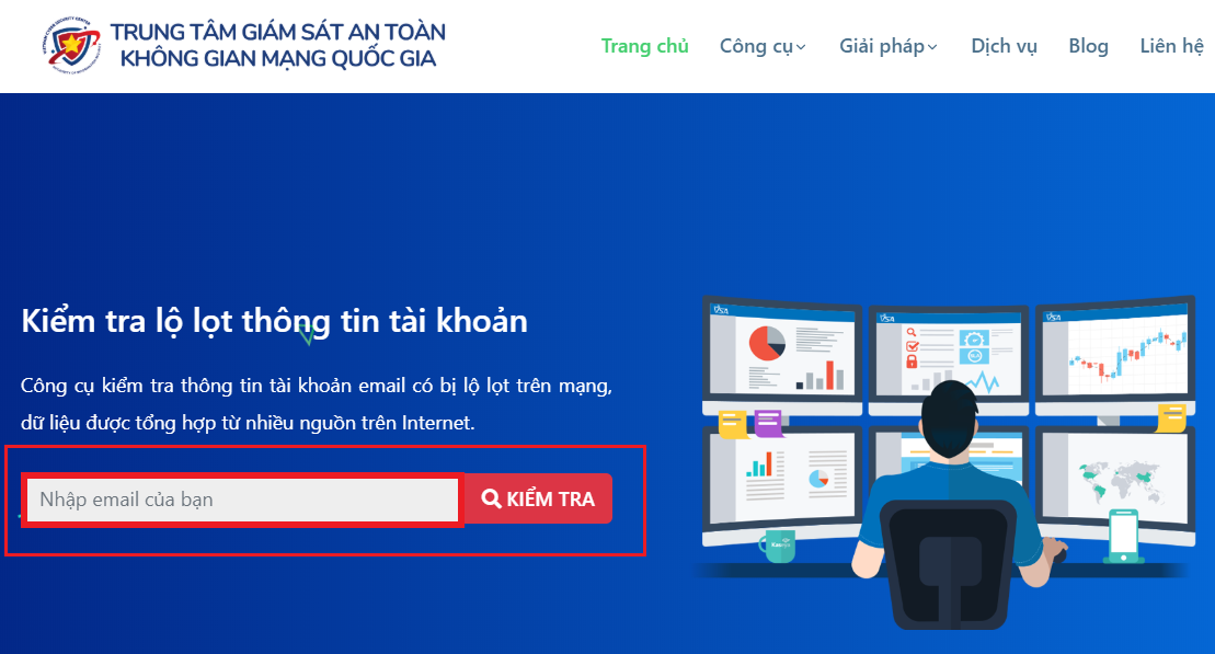 Kiểm tra khả năng phòng chống tấn công giả mạo email