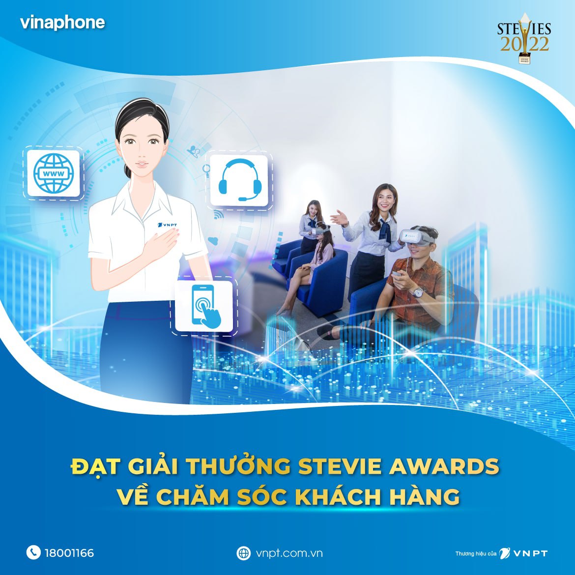 Ứng dụng Big Data và AI vào chăm sóc khách hàng, VinaPhone đạt giải quốc tế